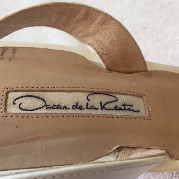 Oscar de La Renta elegant slingback heels - Picture 4 of 8